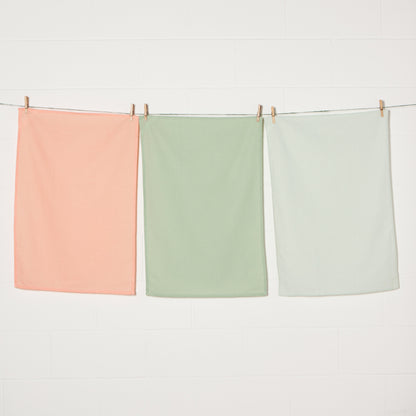 Dawn Eucalyptus Mist Floursack Dishtowels Set of 3