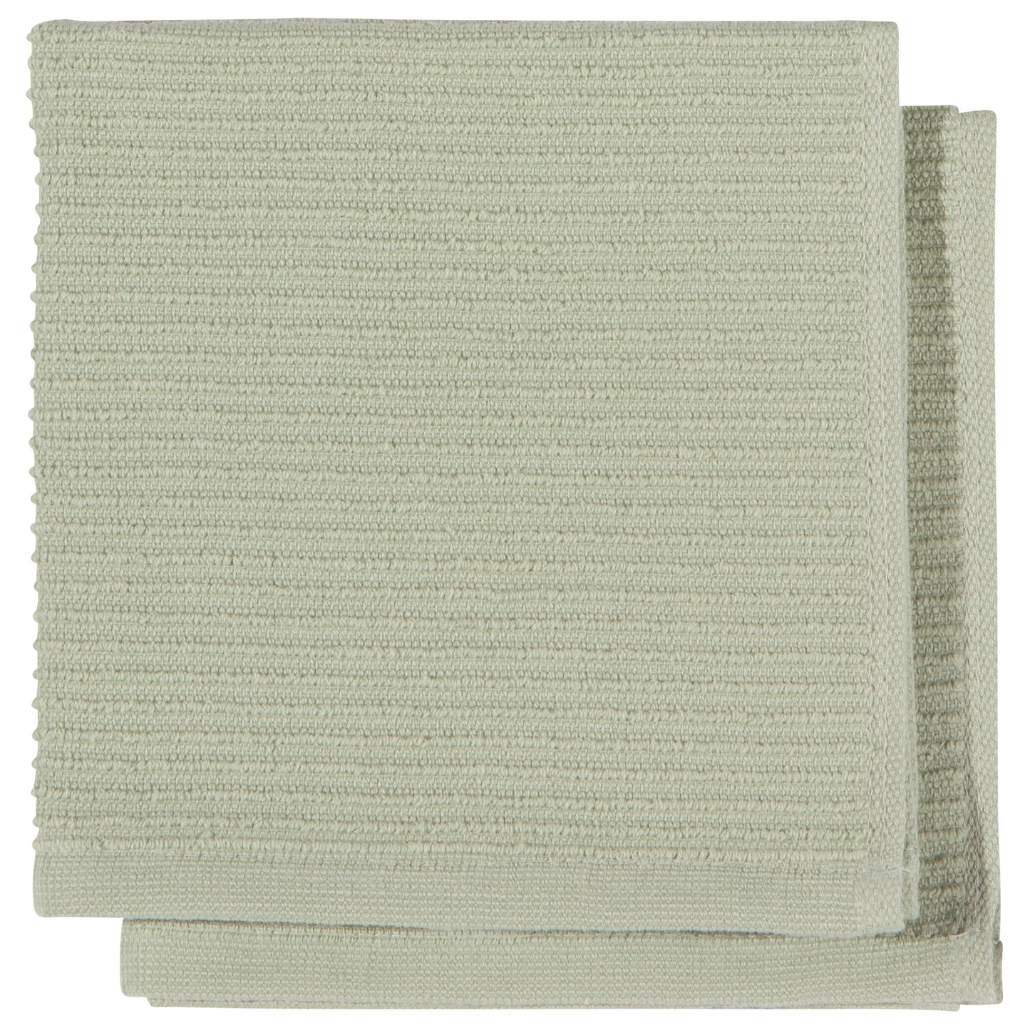 Ripple Sage Green Dishcloths Set of 2