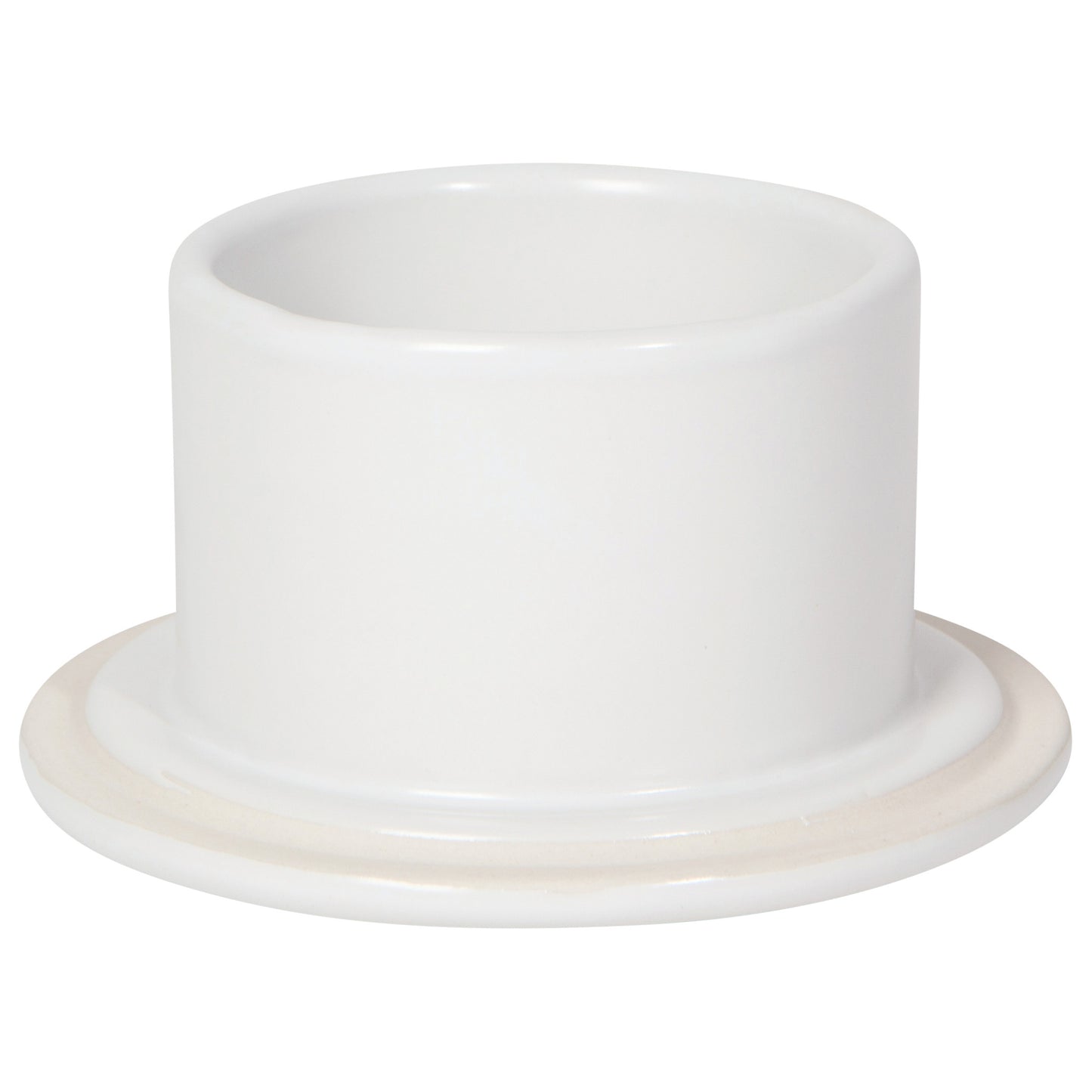 Matte White Butter Crock