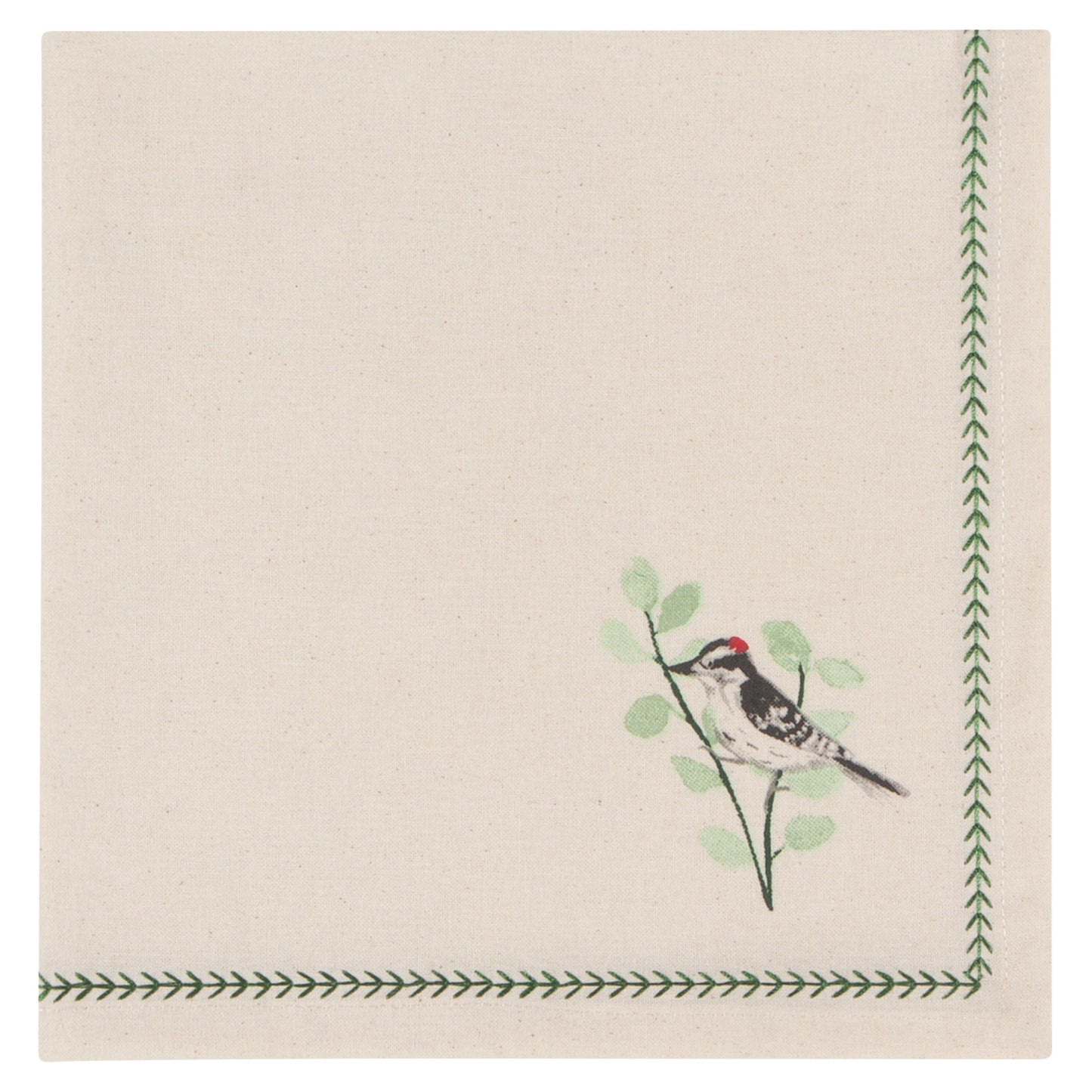 Forest Birds Christmas Napkins Set of 4