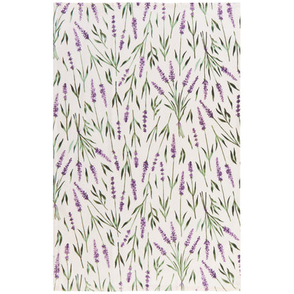 Lavender Terry Dishtowel
