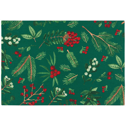 Winterberry Christmas Placemat