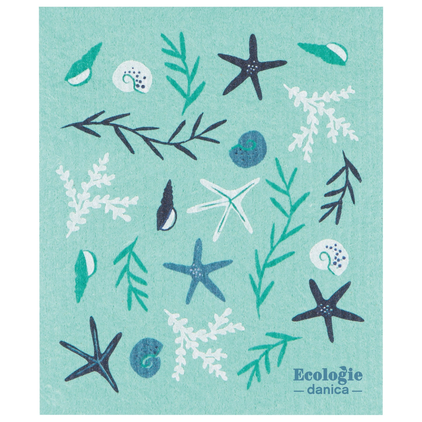 Coastal Treasures Swedish Dishcloth