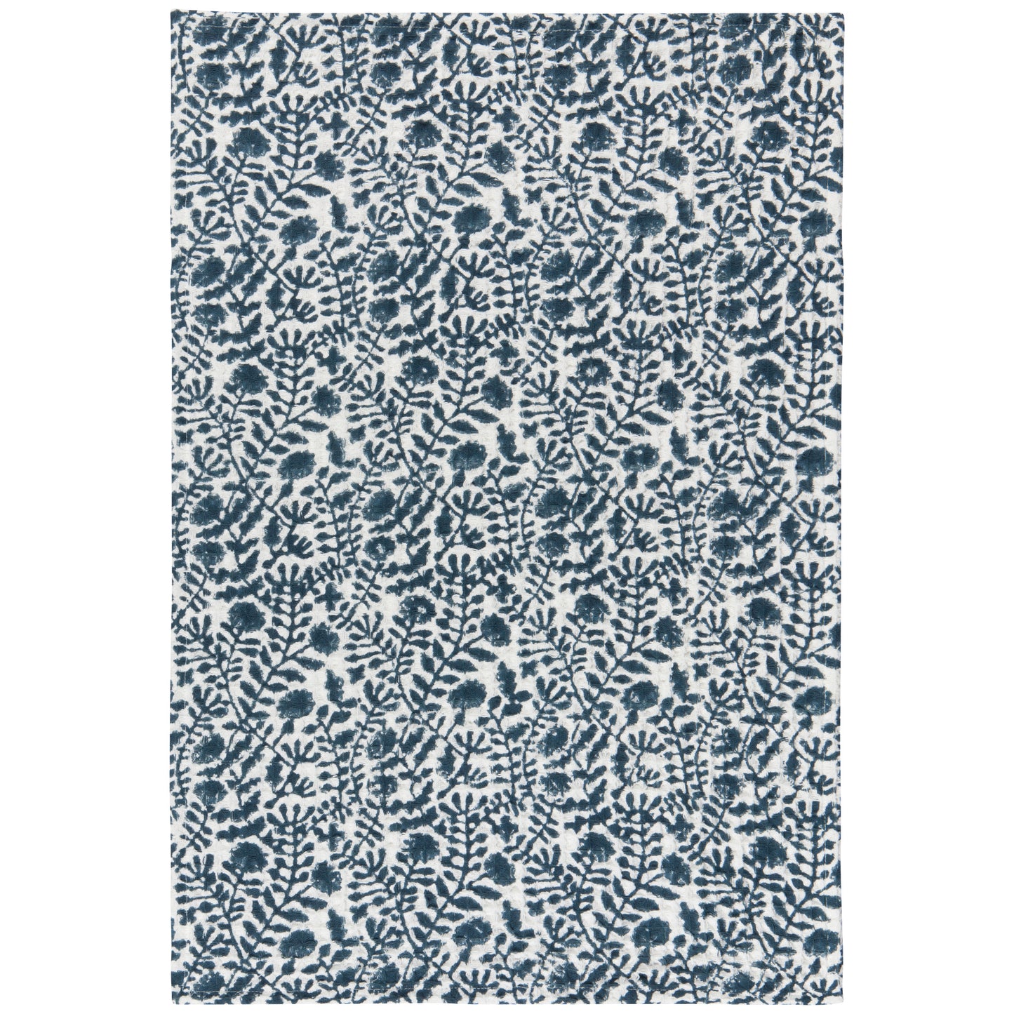 Jasmine Block Print Waffle Dishtowel