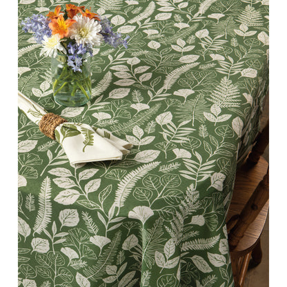 Fern & Frond Round Tablecloth 60 inch