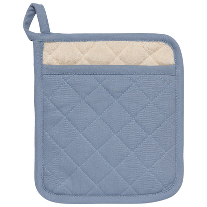 Superior Slate Blue Pocket Potholder