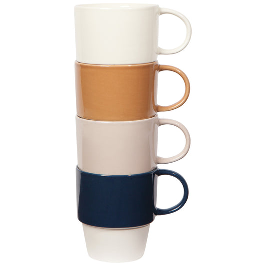 Heath Assorted Nesting Mugs Set of 4