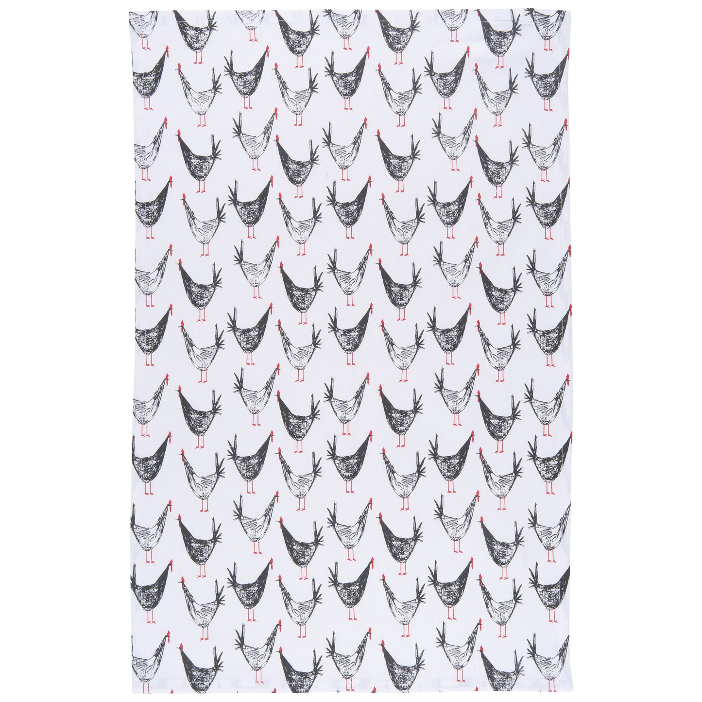 Chicken Scratch Dishtowel