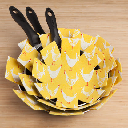 Chicken Pan Protectors Set of 3