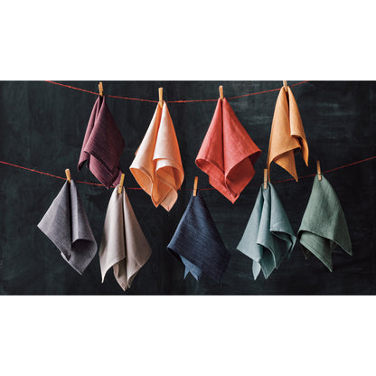 Nectar Pinstripe Linen Napkins Set of 4