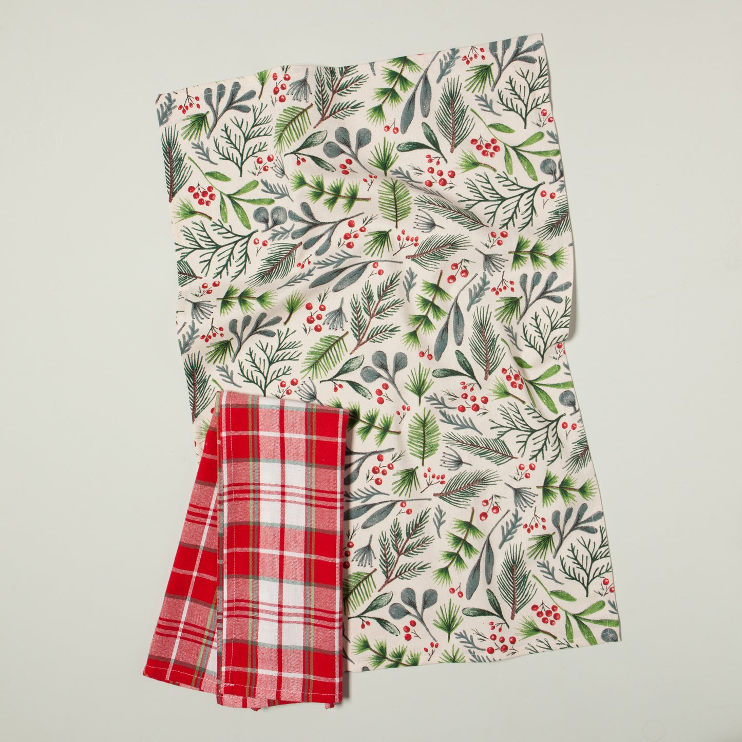 Bough & Berry Dishtowels Set of 2