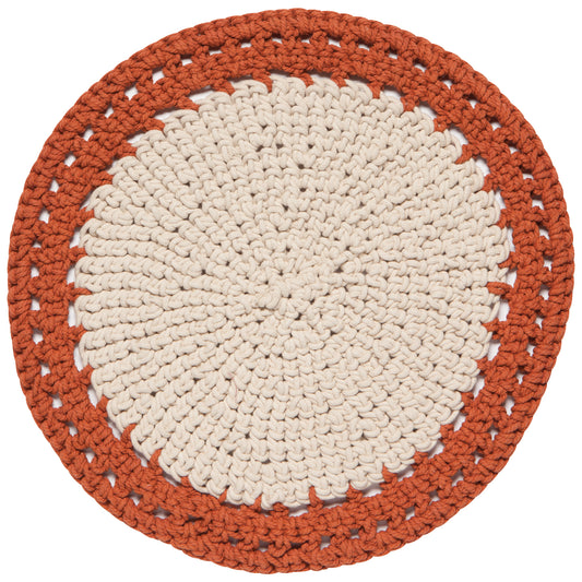 Cinnamon Stick Aura Hand-Knotted Placemat