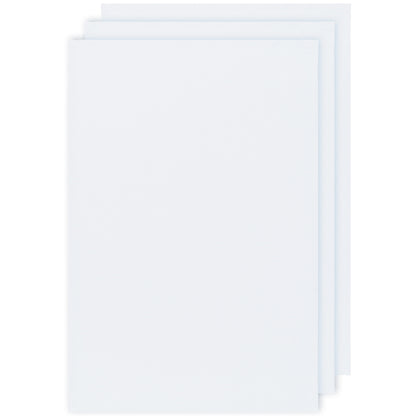 White Floursack Dishtowels Set of 3