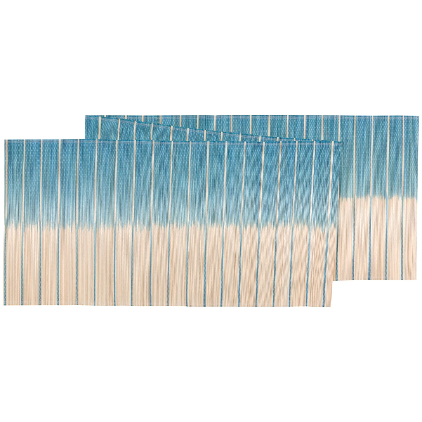 Bamboo Blue Table Runner 13 x 72 inches