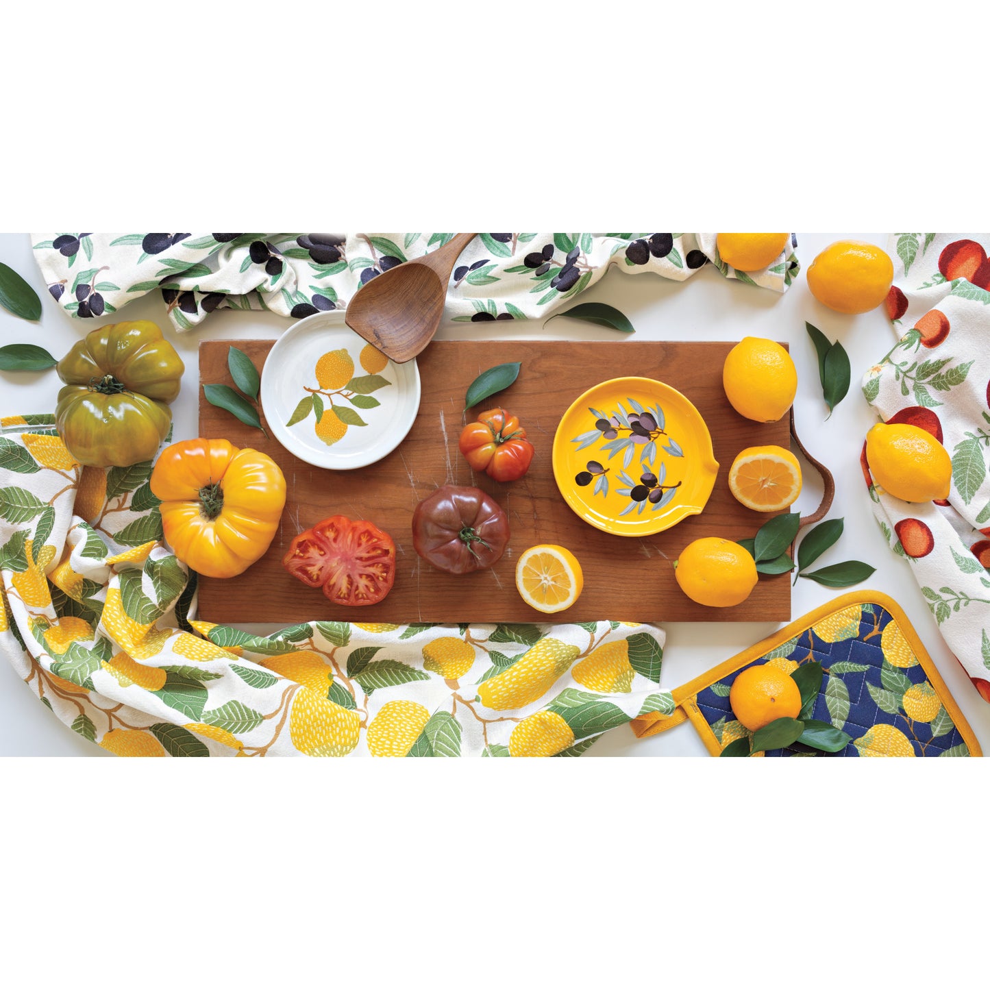 Lemons Spoon Rest