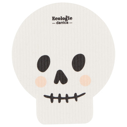 Boo Crew Skull Swedish Dishcloth