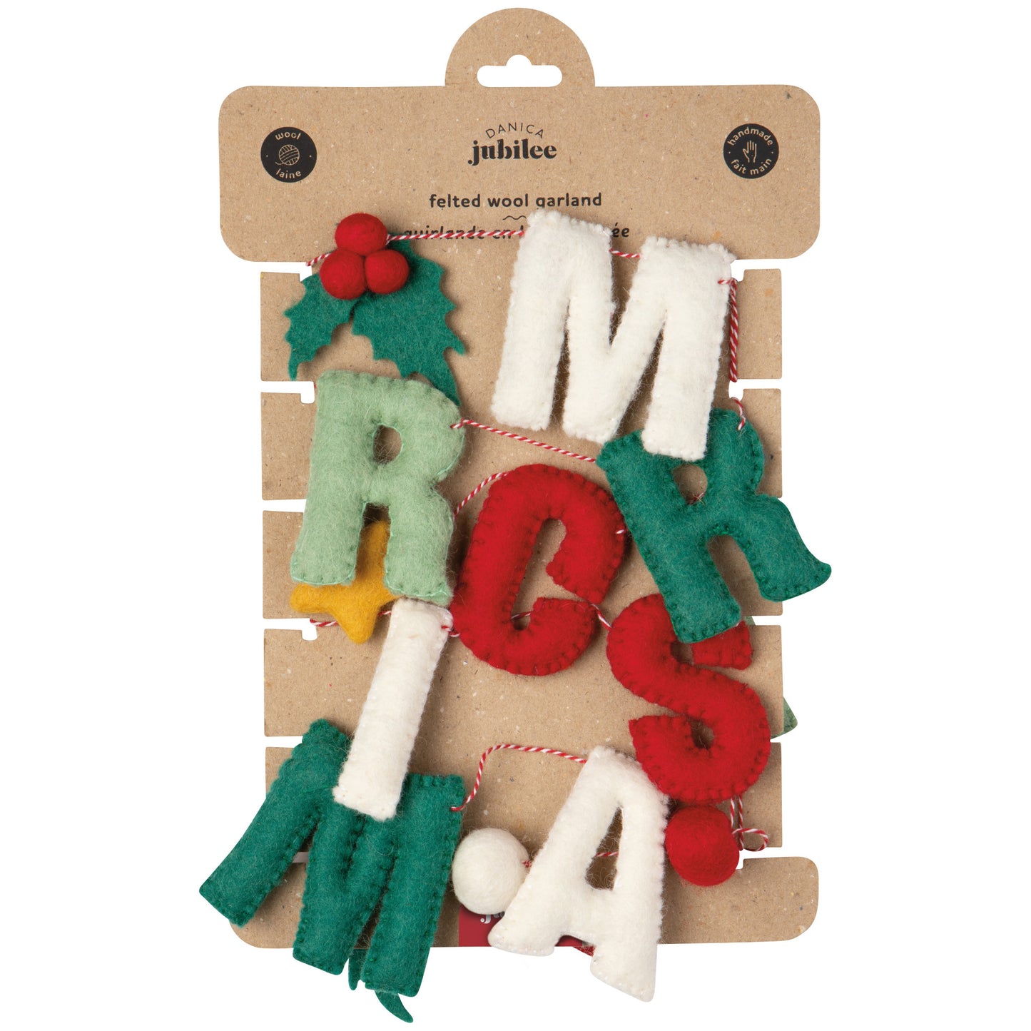 Merry Christmas Felt Garland