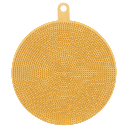 Scrub Bub Sunrise Yellow Silicone Scrubber