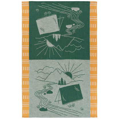 Camp Out Jacquard Dishtowel