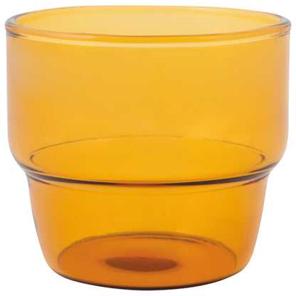 Stackable Juice Glass 9 oz - Amber