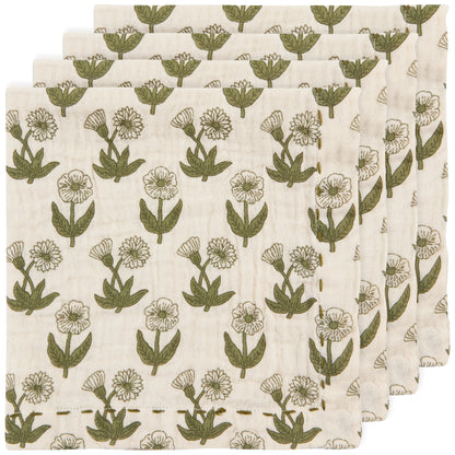 Bloom Double Weave Napkins Set of 4