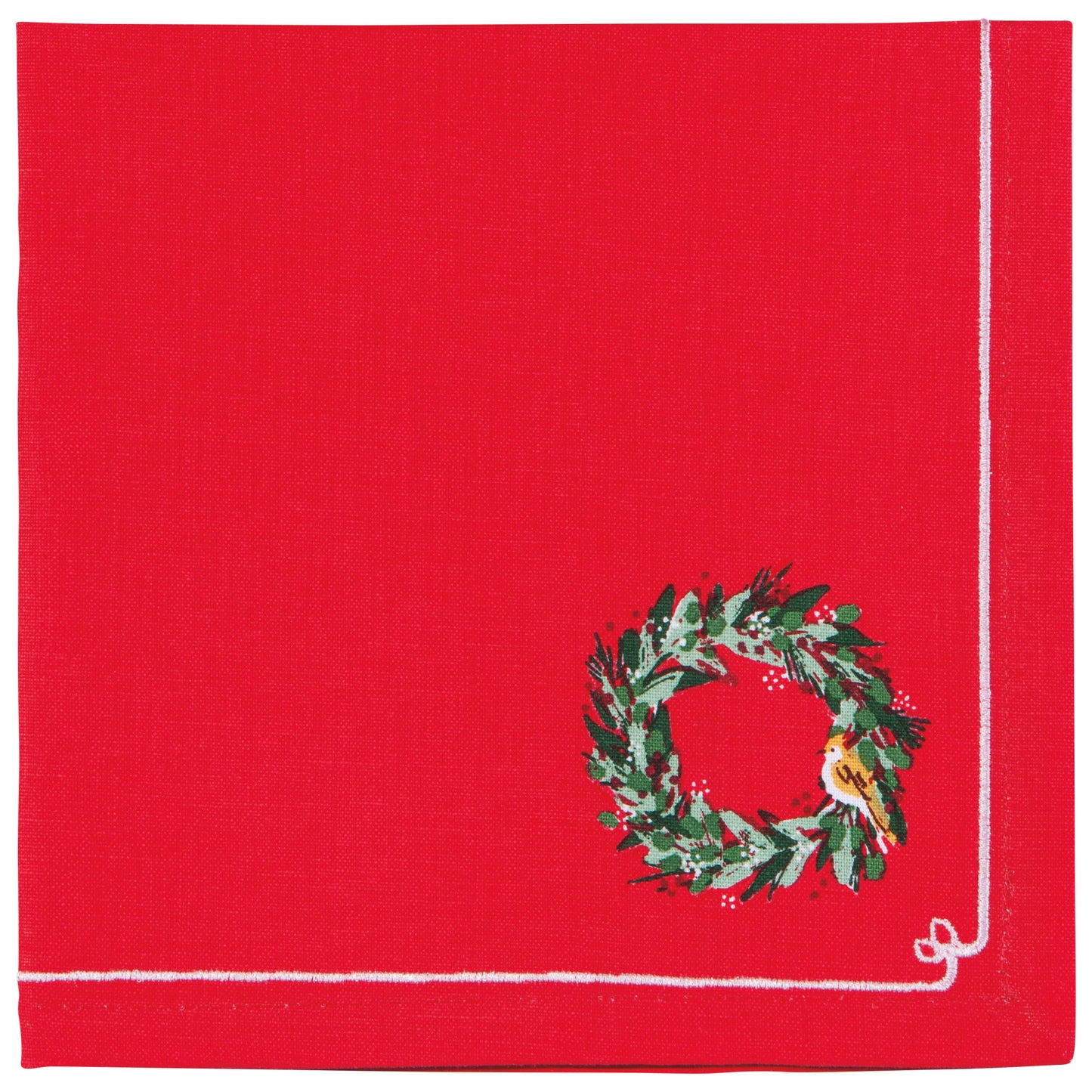 Wreaths Christmas Napkins Set of 4