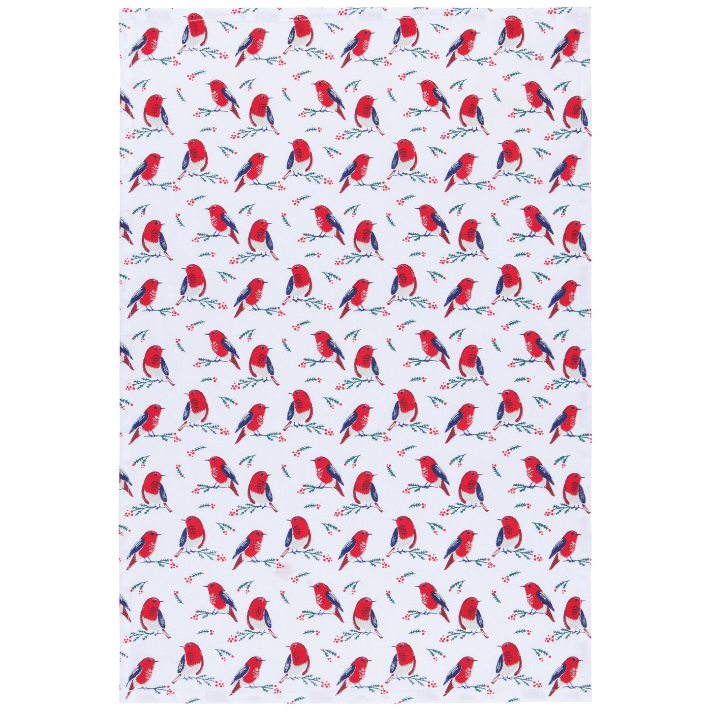 Merry & Bright Christmas Dishtowel Counter Display - 20 Assorted
