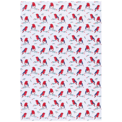 Merry & Bright Christmas Dishtowel Counter Display - 20 Assorted