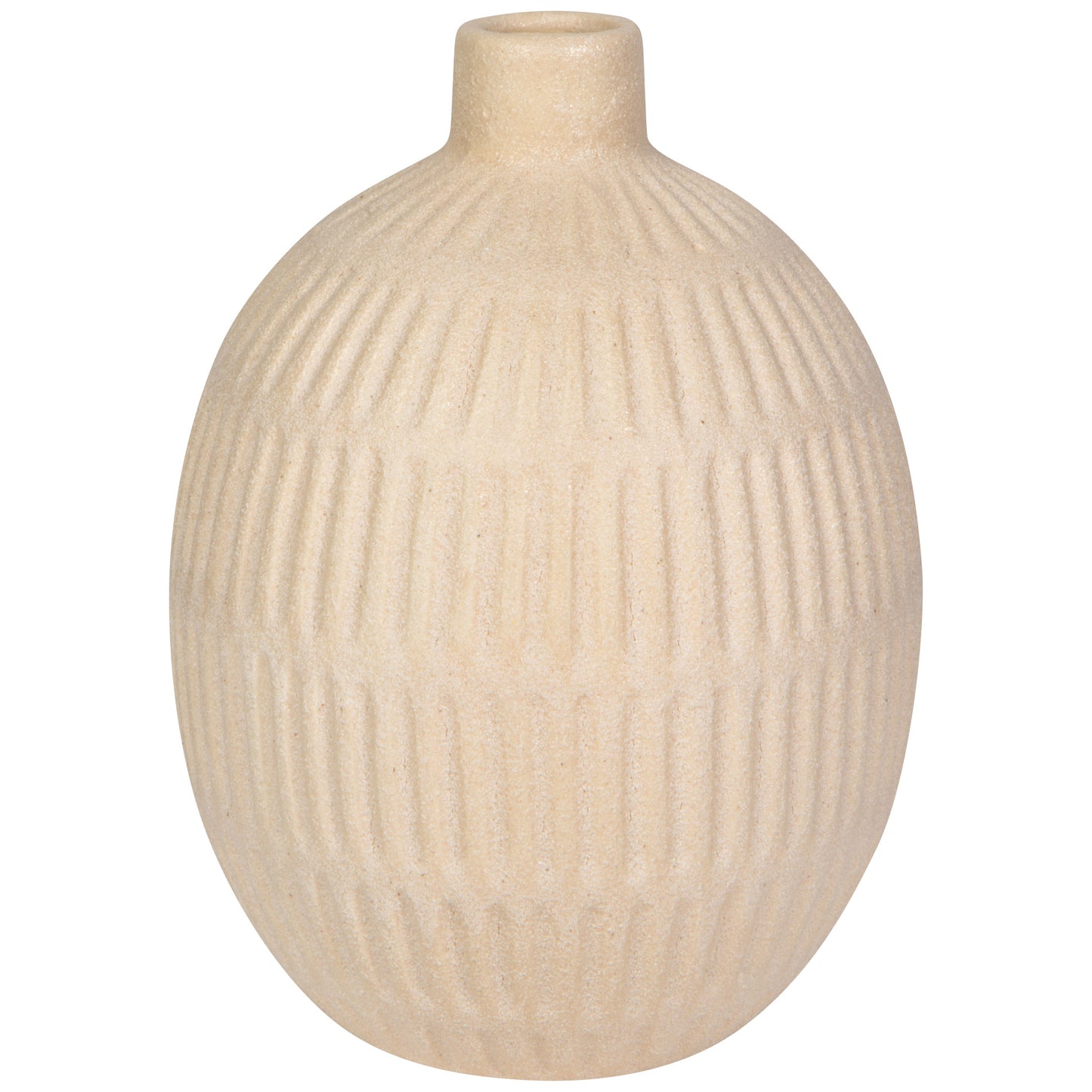 Sand Ceramic Bud Vase