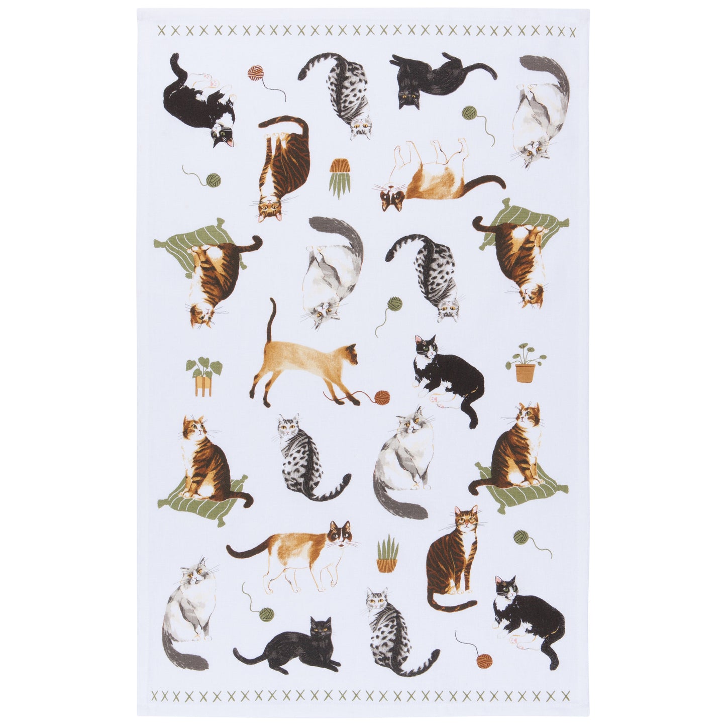 Cat Collective Dishtowel