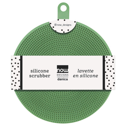 Scrub Bub Aloe Green Silicone Scrubber