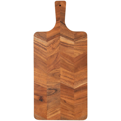 Acacia Chevron Serving Paddle 20 inch