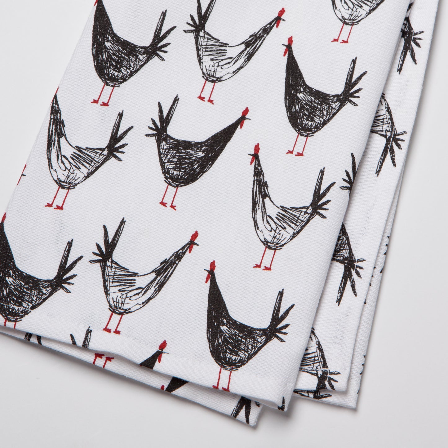 Chicken Scratch Dishtowel