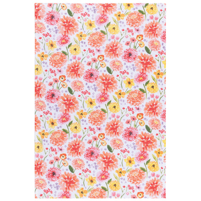 Cottage Floral Baker's Floursack Dishtowels Set of 3