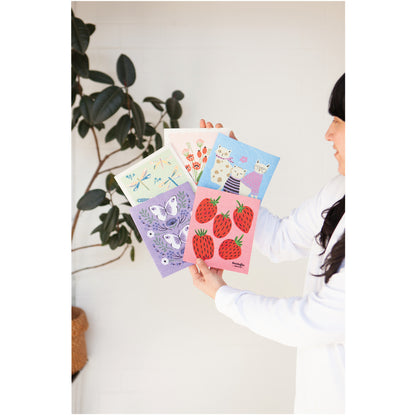 Morning Meadow Swedish Dishcloth