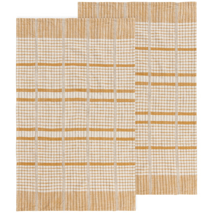 Saffron Finley Check Dishtowels Set of 2