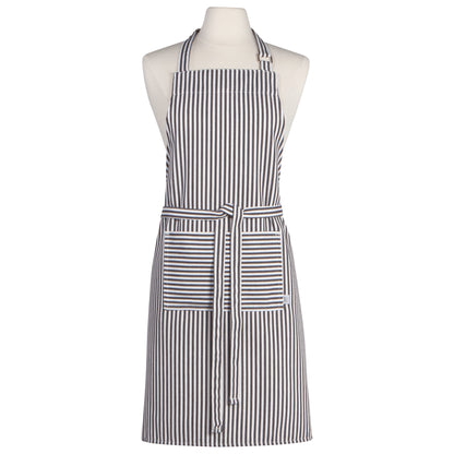Narrow Black Stripe Chef Apron
