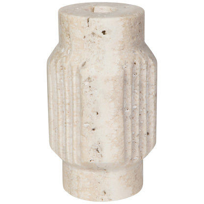 Altis Travertine Candle Holder Tall