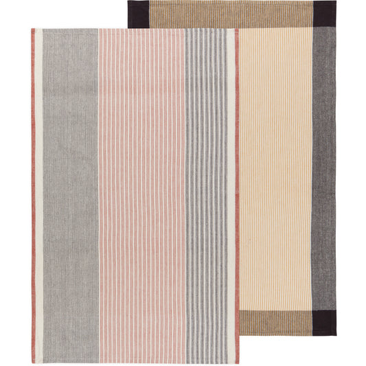 Shadow Array Stripe Dishtowel Set of 2