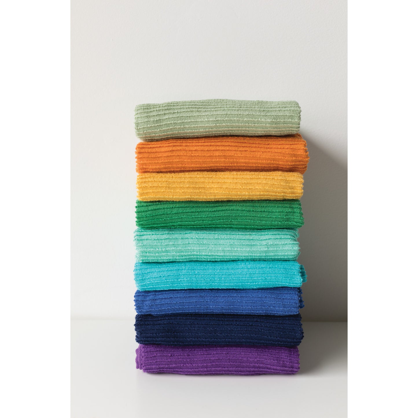 Ripple Indigo Dishtowel
