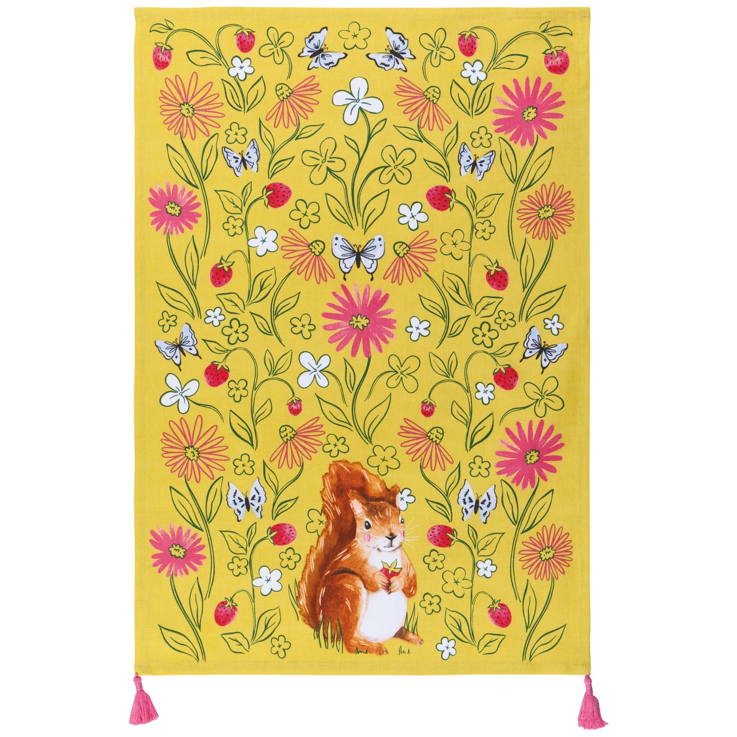 Mr. Squirrel Dishtowel
