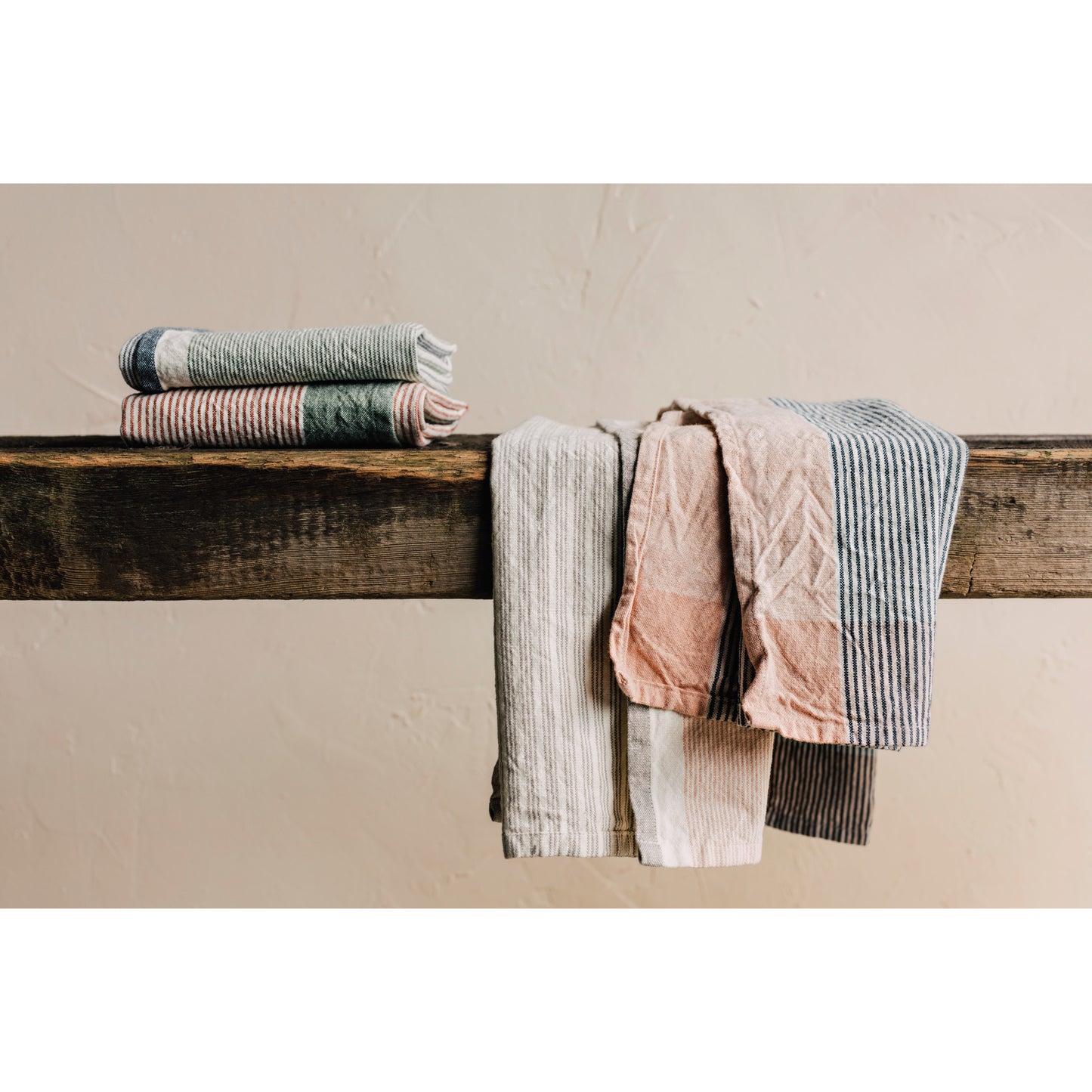 Shadow Array Stripe Dishtowel Set of 2