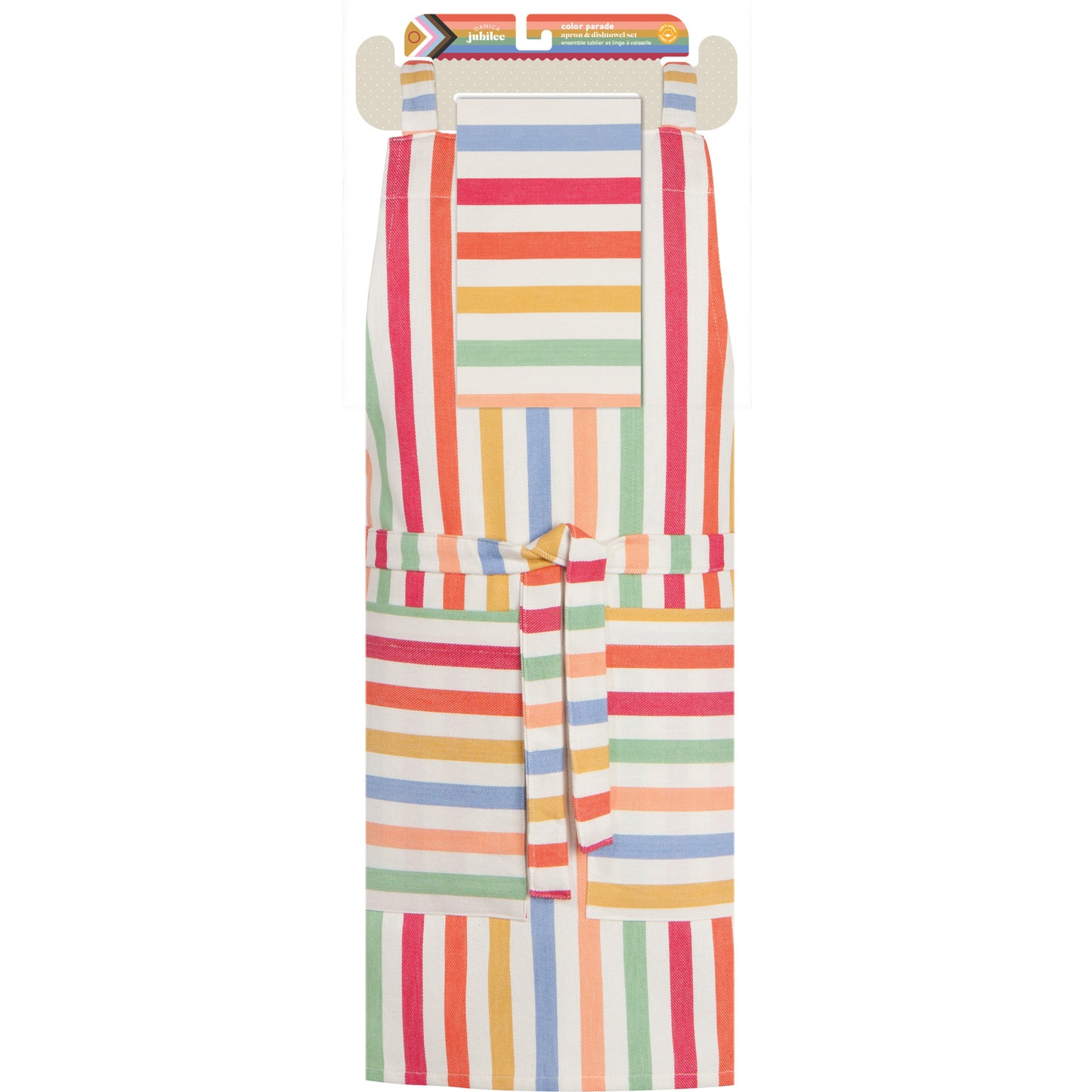Color Parade Pride Apron & Dishtowel Set