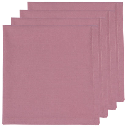 Spectrum Cotton Napkins Mauve Set of 4