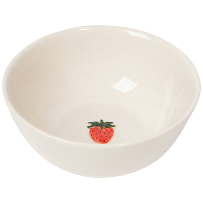 Strawberry Embossed Bowl 4.75 inch