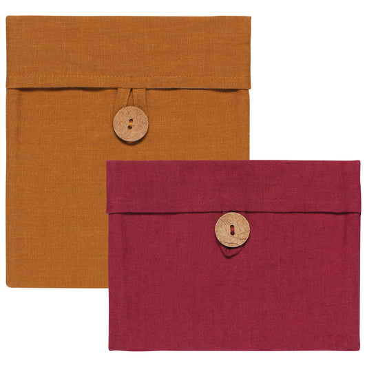 Nourish Wine Amber Snack Bag Set of 2