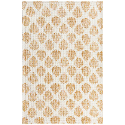 Arbor Block Print Waffle Dishtowel