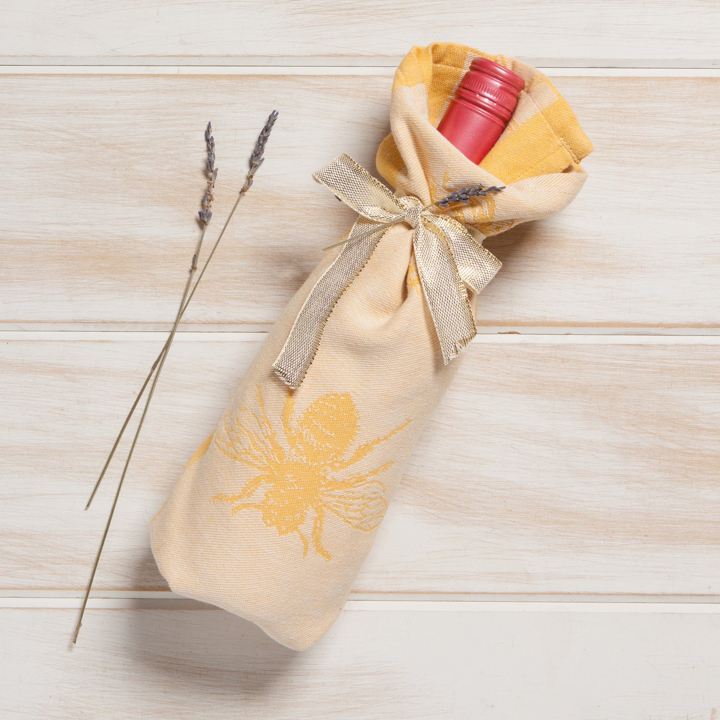 Honeybee Jacquard Dishtowel