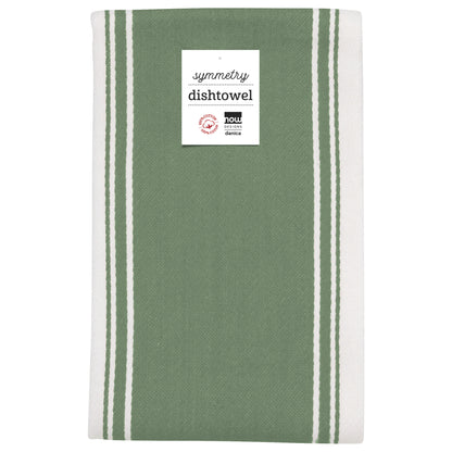 Symmetry Elm Green Dishtowel