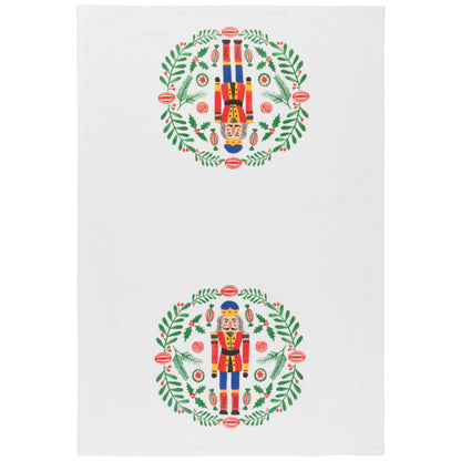 Nutcracker Baker's Floursack Dishtowels Set of 3